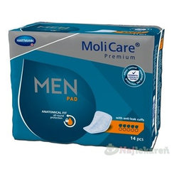 MoliCare Premium MEN PAD 5 kvapiek inkontinenčné vložky pre mužov 14ks