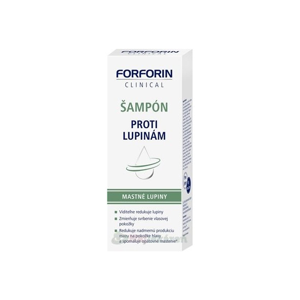 FORFORIN šampón proti mastným lupinám 200ml