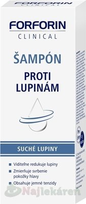 E-shop FORFORIN šampón proti suchým lupinám 200ml