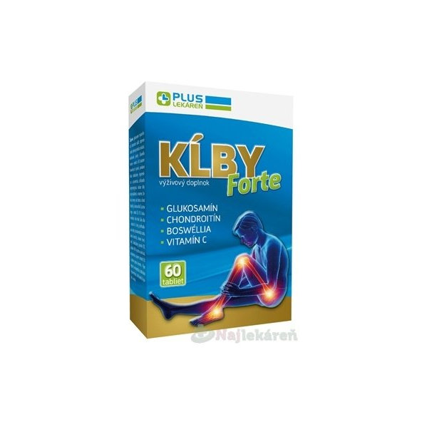 PLUS LEKÁREŇ KĹBY Forte 60ks