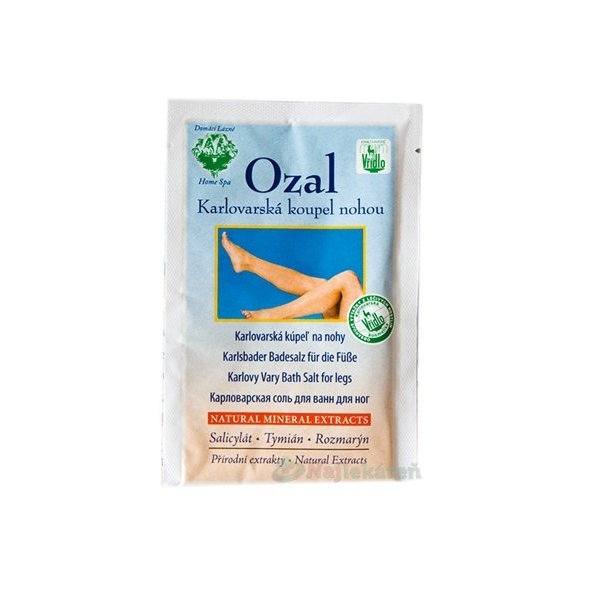 OZAL KÚPEĽOVÁ SOĽ NA NOHY 25g