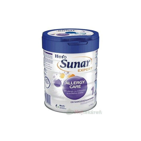 Sunar EXPERT ALLERGY CARE 1 (od narodenia) 700 g