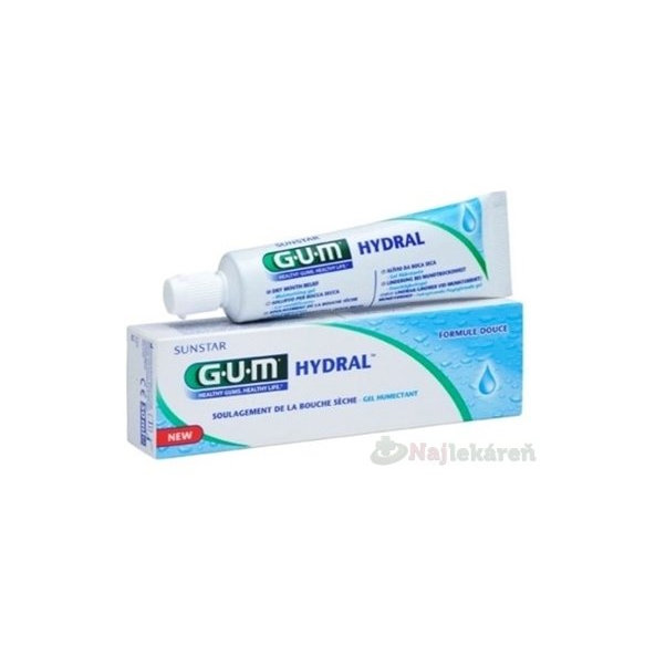 GUM HYDRAL zubný gél 50 ml