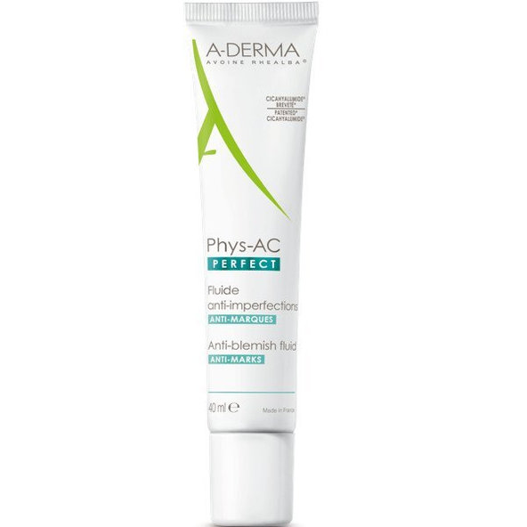 A-DERMA PHYS-AC PERFECT fluid proti nedokonalostiam pleti 40ml