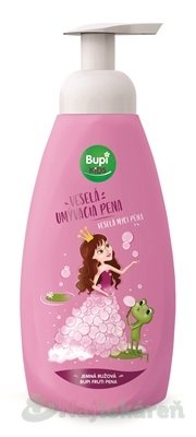 E-shop Bupi KIDS Veselá umývacia jemná pena ružová 500ml