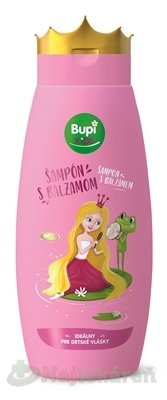 E-shop Bupi KIDS Šampón s balzamom ružový 250ml