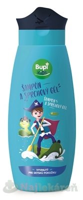 E-shop Bupi KIDS Šampón a sprchový gél modrý 250ml