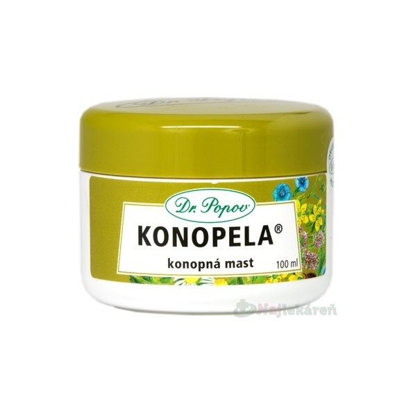 DR. POPOV KONOPELA konopná masť 100ml