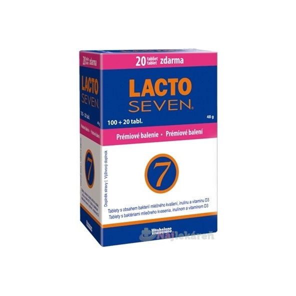 Vitabalans LACTOSEVEN 120tbl
