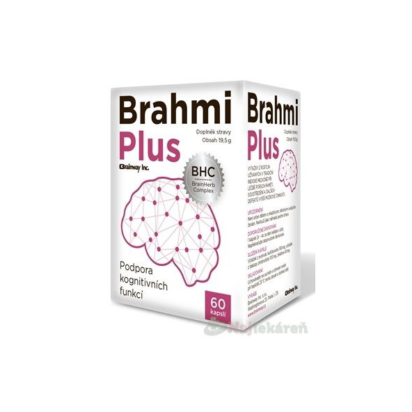 Brainway Brahmi Plus, 60 ks