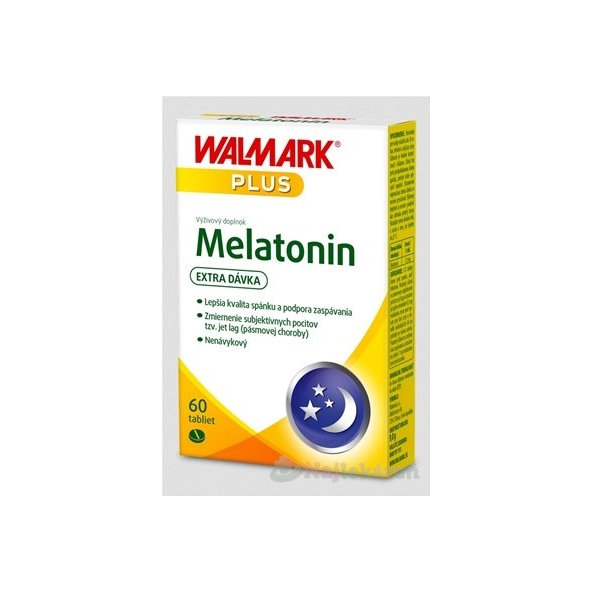 WALMARK Melatonin (inov. obal 2019), tbl 1x60 ks