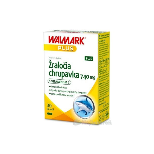 WALMARK Žraločia chrupavka PLUS 740 mg, cps 1x30 ks