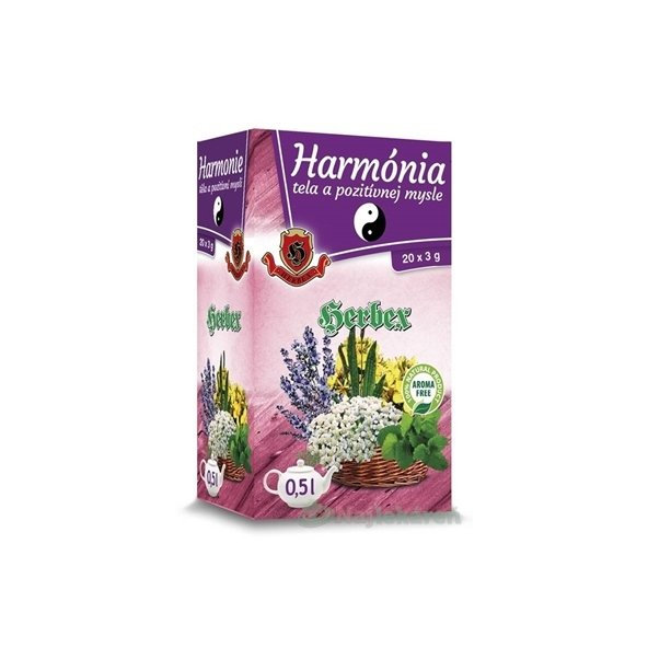 HERBEX HARMÓNIA tela a pozitívnej mysle, 20x3g