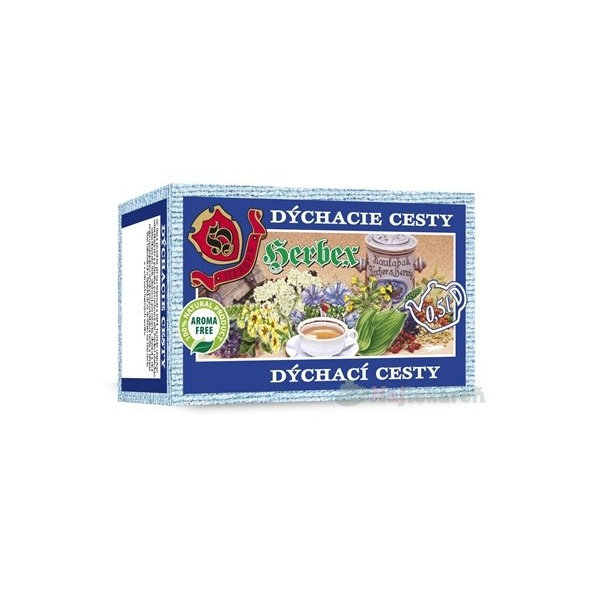 HERBEX DÝCHACIE CESTY, 20x3g