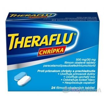 E-shop Theraflu chrípky a prechladnutia 24 tbl