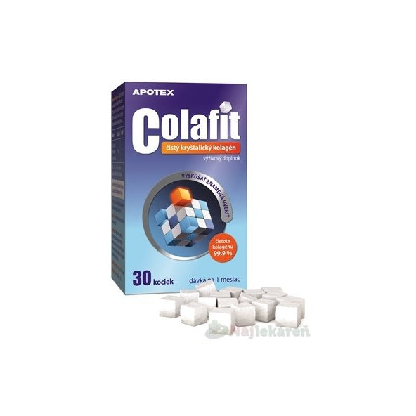 Apotex Colafit Čistota kolagénu 99,9% 30 kociek