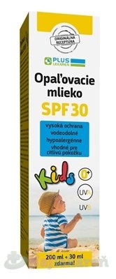 E-shop PLUS LEKÁREŇ Opaľovacie mlieko Kids SPF 30 230ml