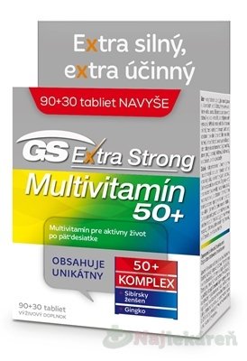 E-shop GS Extra Strong Multivitamín 50+