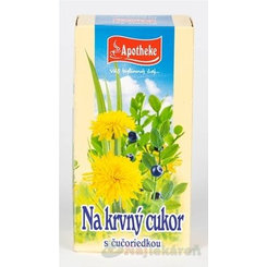 APOTHEKE ČAJ NA KRVNÝ CUKOR S ČUČORIEDKOU, 20x1,5g