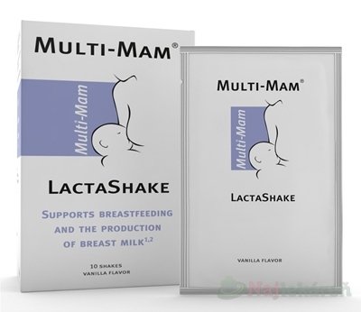 MULTI-MAM LACTASHAKE výživový doplnok 10ks