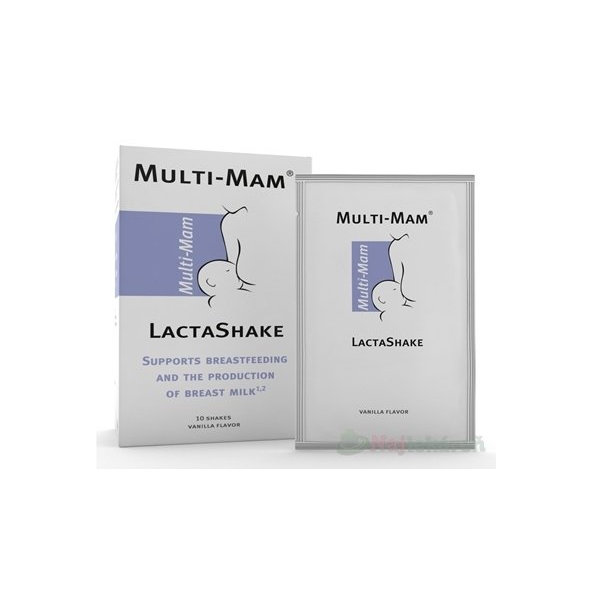 MULTI-MAM LACTASHAKE výživový doplnok 10ks