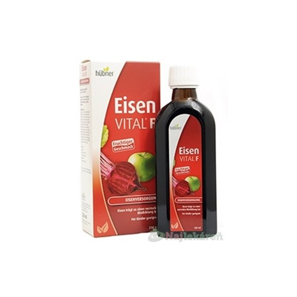 Eisen VITAL F, ovocný a bylinný extrakt  250 ml