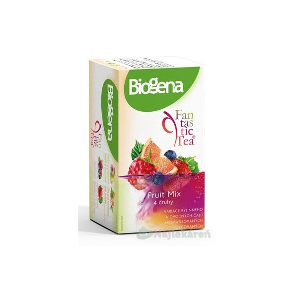 Biogena Fantastic Tea Fruit Mix 4 druhy, 20ks