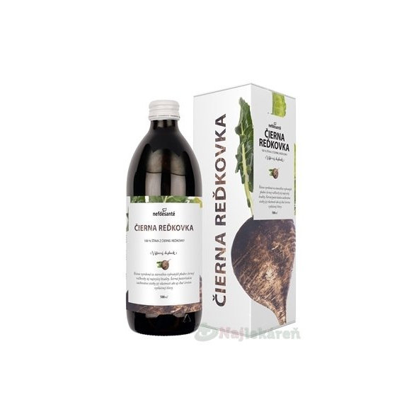 Nefdesanté ČIERNA REĎKOVKA šťava s vitamínom C  500 ml