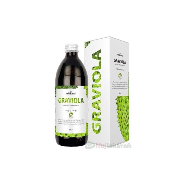 Nefdesanté GRAVIOLA šťava s vitamínom C  500 ml