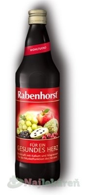 Rabenhorst VITESSE PRE ZDRAVÉ SRDCE s draslíkom, horčíkom a extraktom z hlohu 750 ml