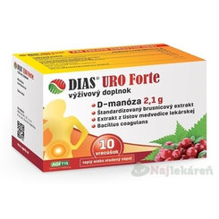 DIAS URO Forte na močové cesty 10 vrecúšok