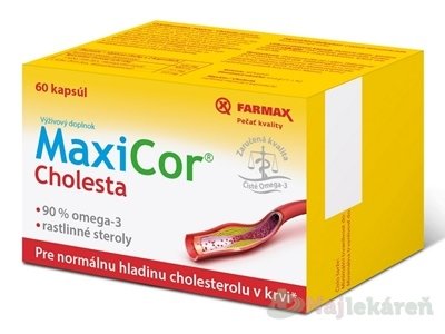 E-shop FARMAX MaxiCor Cholesta, cps 1x60 ks