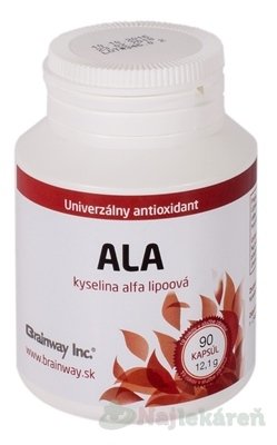 E-shop Brainway ALA - kyselina alfa lipoová, cps 1x90 ks