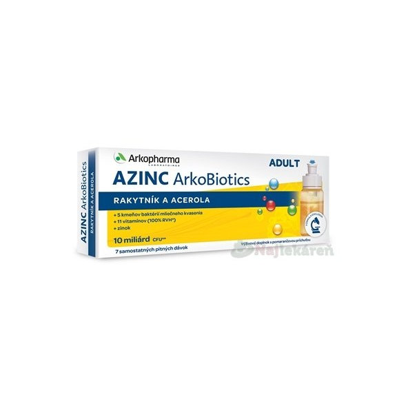 AZINC ArkoBiotics ADULT, 7x10 ml (70 ml)