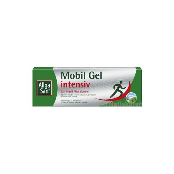 Allga San Mobil Gel Intensiv na masáž svalov a kĺbov 100 ml