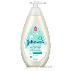 Johnson's Cottontouch kúpeľ a umývací gél 2v1 500ml