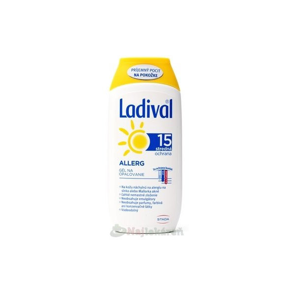 Ladival ALLERG SPF 15 gél 200ml