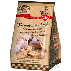 Liana Bread mix dark, bezlepková zmes na tmavé pečivo s pohánkou, 1000g