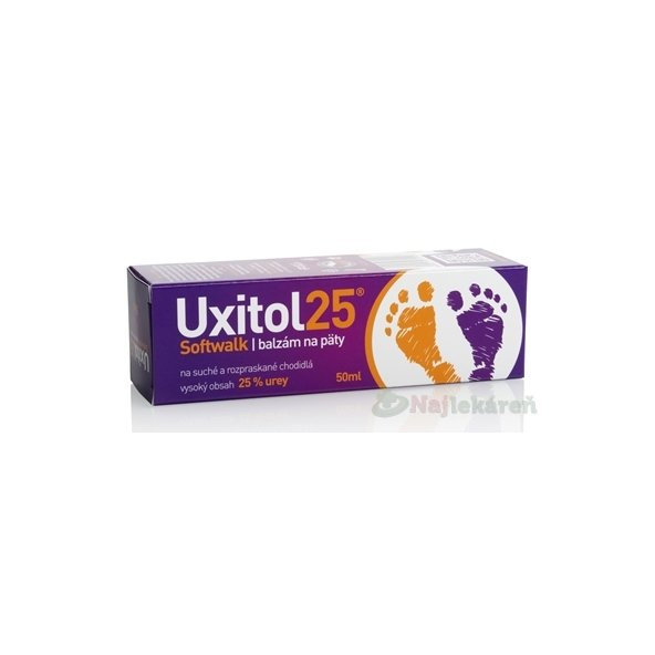 Uxitol 25 Softwalk balzám na päty 50ml