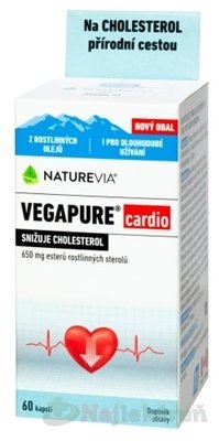 E-shop SWISS NATUREVIA VEGAPURE cardio 650 mg, 60ks