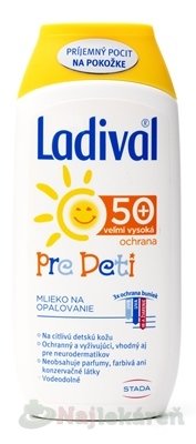 E-shop Ladival PRE DETI SPF 50+ mlieko 200ml