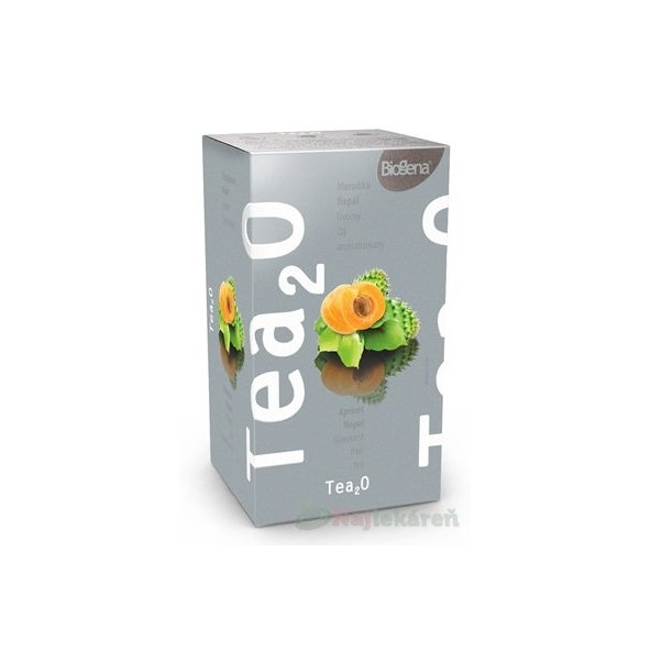 Biogena Tea2O Marhuľa & Nopál ovocný čaj 20x2,5g