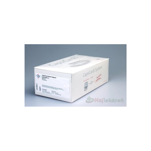 FAGRON CapsiCards žel. kapsule vel´. 0  transparentné 950ks kartón