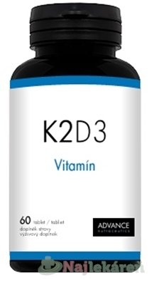 E-shop ADVANCE K2D3 Vitamín, 60 ks