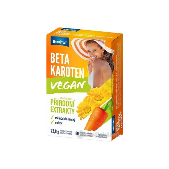 Revital BETA KAROTEN VEGAN, 1x60 ks