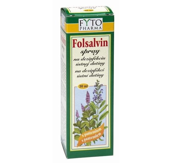 E-shop Folsalvin spray na dezinfekciu ústnej dutiny 30 ml