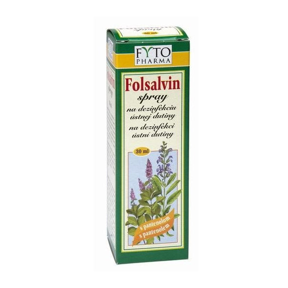 Folsalvin spray na dezinfekciu ústnej dutiny 30 ml