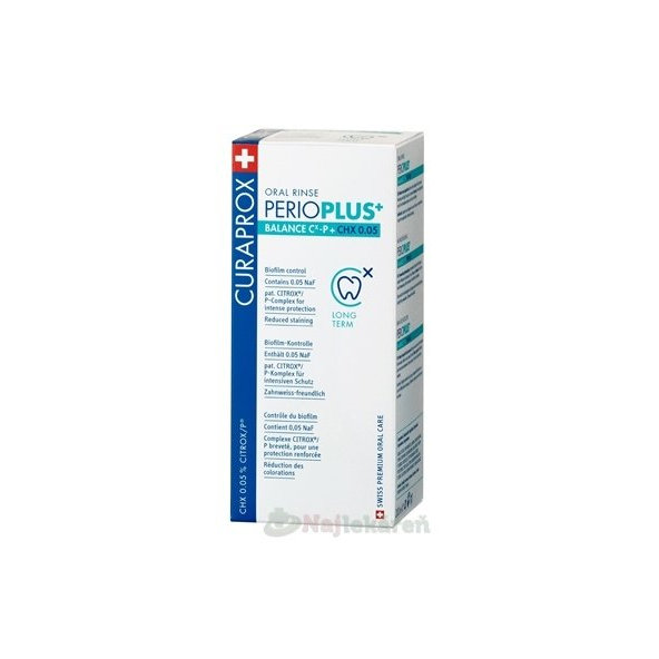 CURAPROX Perio Plus Balance CHX 0,05 %