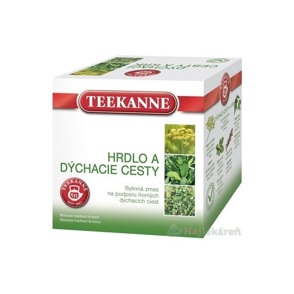 TEEKANNE BČ HRDLO A DÝCHACIE CESTY, 10x2g