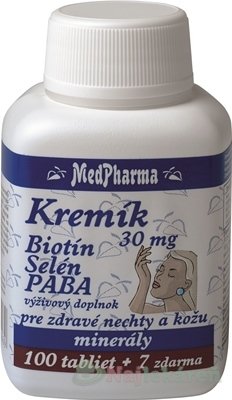 E-shop MedPharma KREMIK 30MG+BIOTIN+SE+PABA